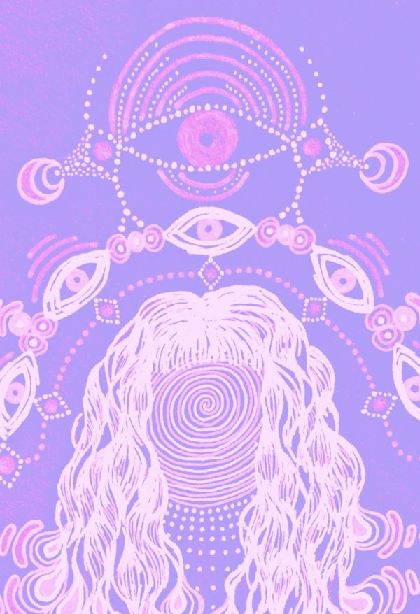 ElectroVision: Lilac 8"x10" Print - Image 2